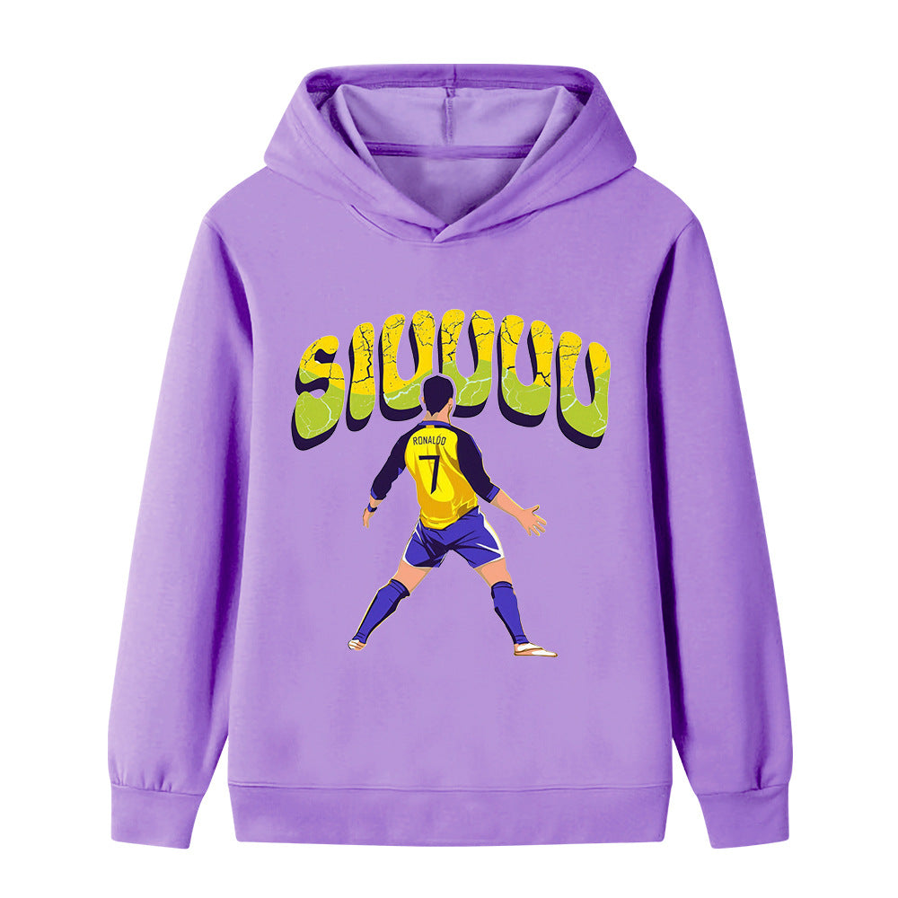 Cristiano Ronaldo Sweat à Capuche Foot Enfant - Design