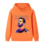 Messi Sweat à Capuche Foot Enfant - Doux