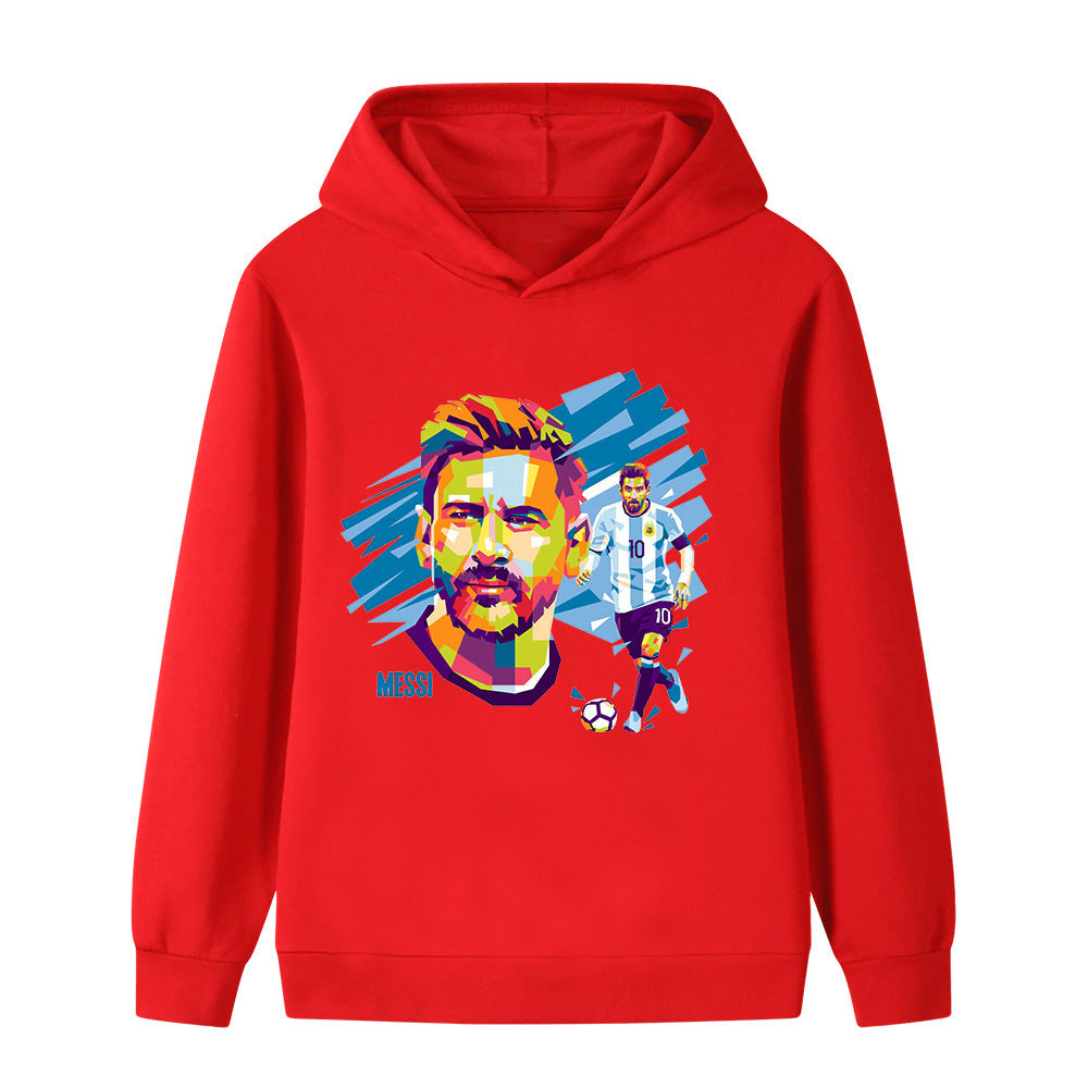 Lionel Messi Sweat à Capuche Foot Enfant - Sportif