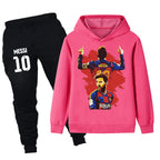 Lionel Messi Survêtement de Foot Enfant - Barcelone