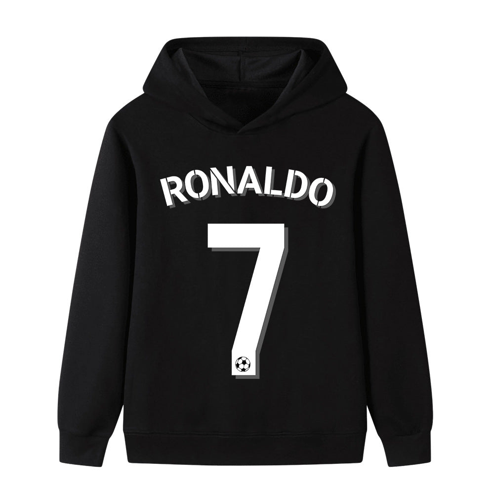 Ronaldo Sweat à Capuche Foot Enfant - Design
