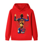 Lionel Messi Sweat à Capuche Foot Enfant - Barcelone