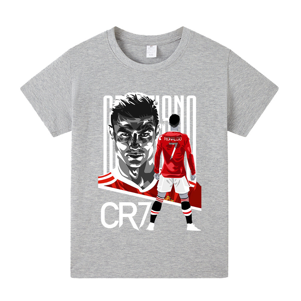 Cristiano Ronaldo T-shirt de Foot Enfant - Manchester United