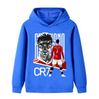 Cristiano Ronaldo Sweat à Capuche Foot Enfant - Manchester United - Doux
