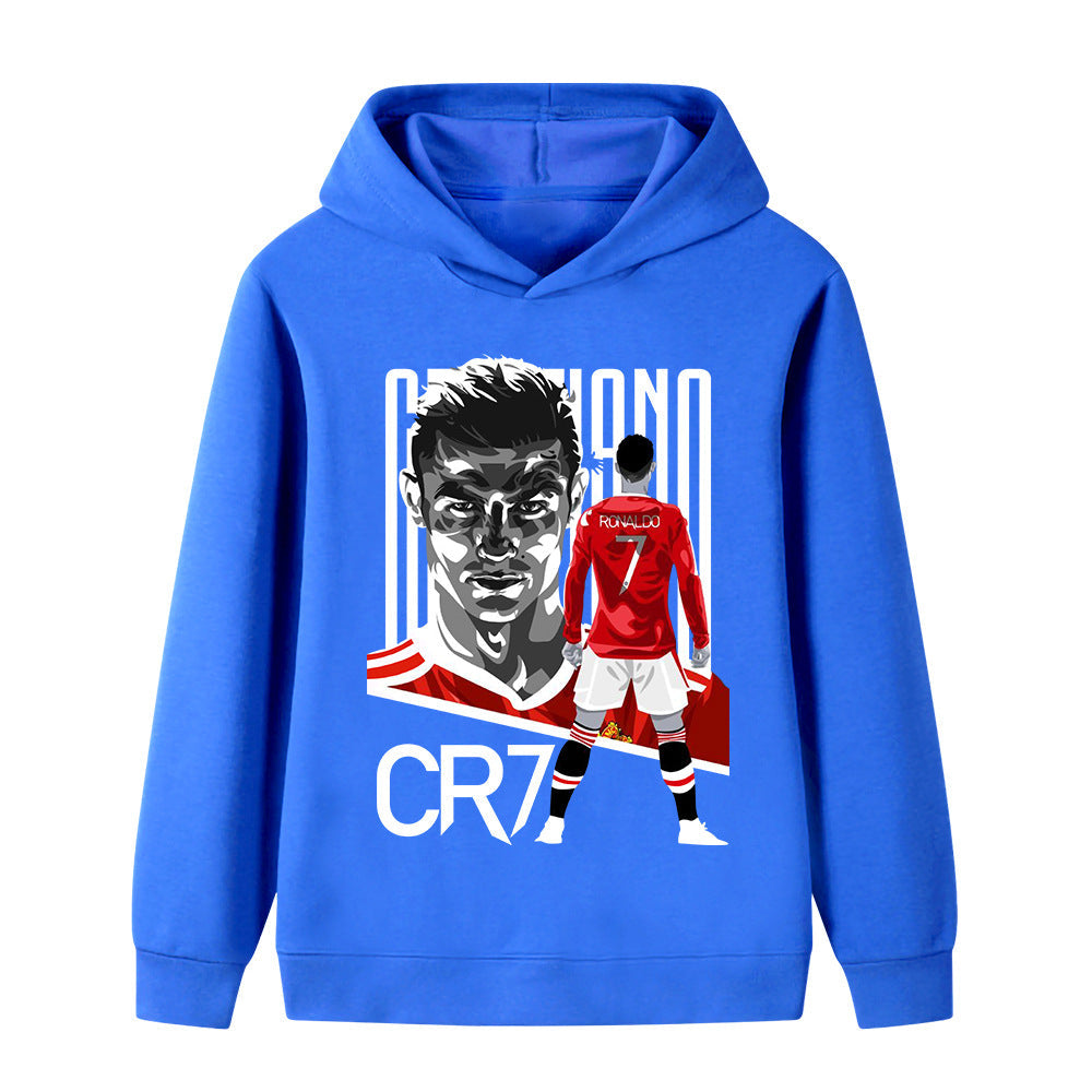 Cristiano Ronaldo Sweat à Capuche Foot Enfant - Manchester United - Doux