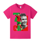 Cristiano Ronaldo T-shirt de Foot Enfant - Portugal - Sportif