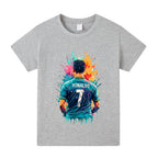 Ronaldo T-shirt de Foot Enfant - Design