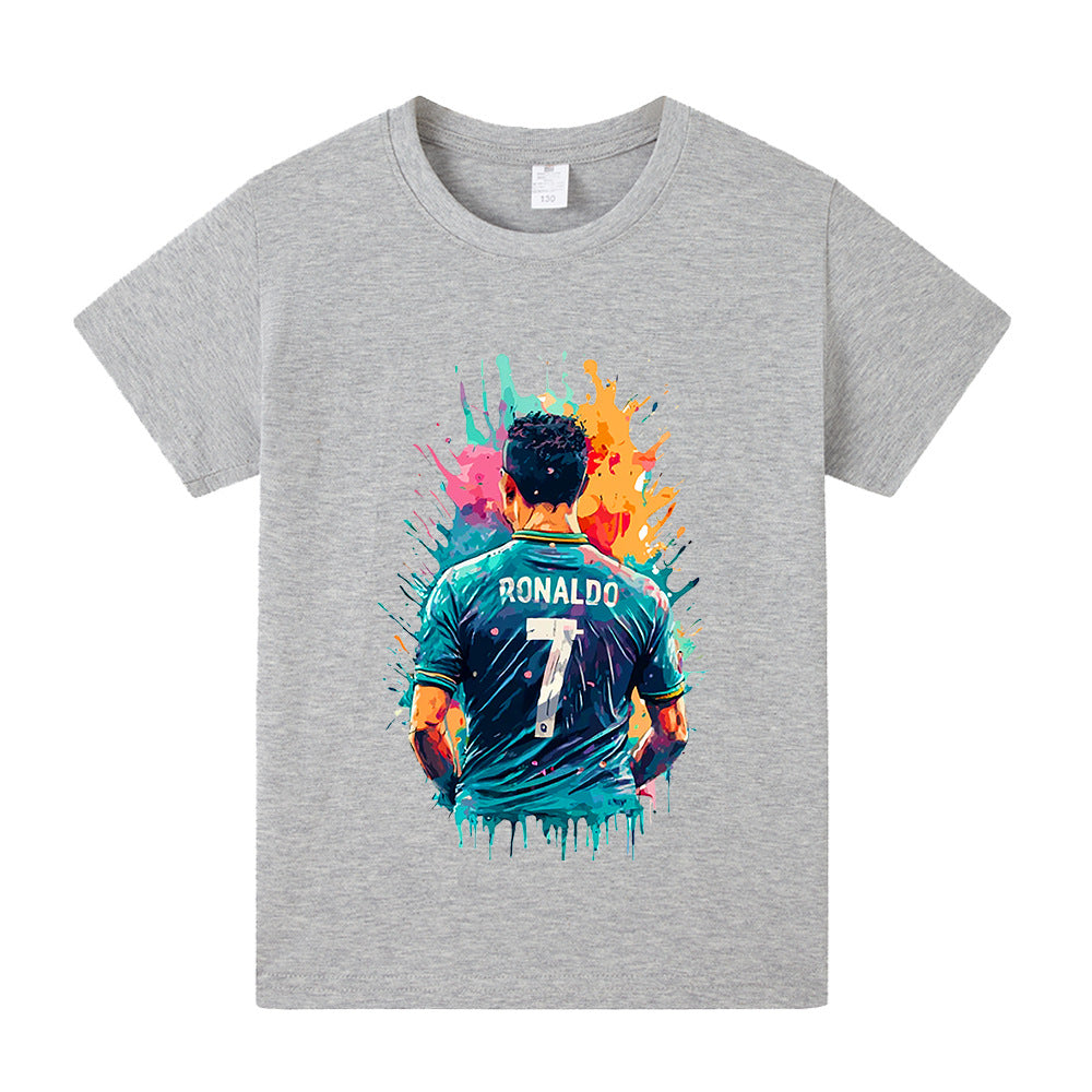 Ronaldo T-shirt de Foot Enfant - Design