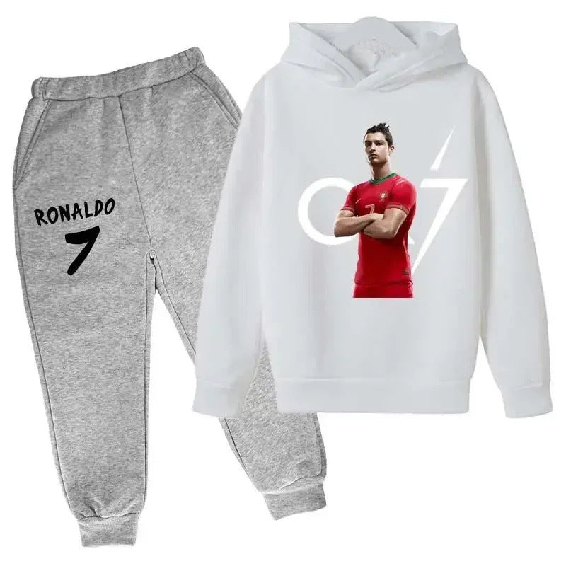 Cristiano Ronaldo Survêtement de Foot Enfant - Tendance