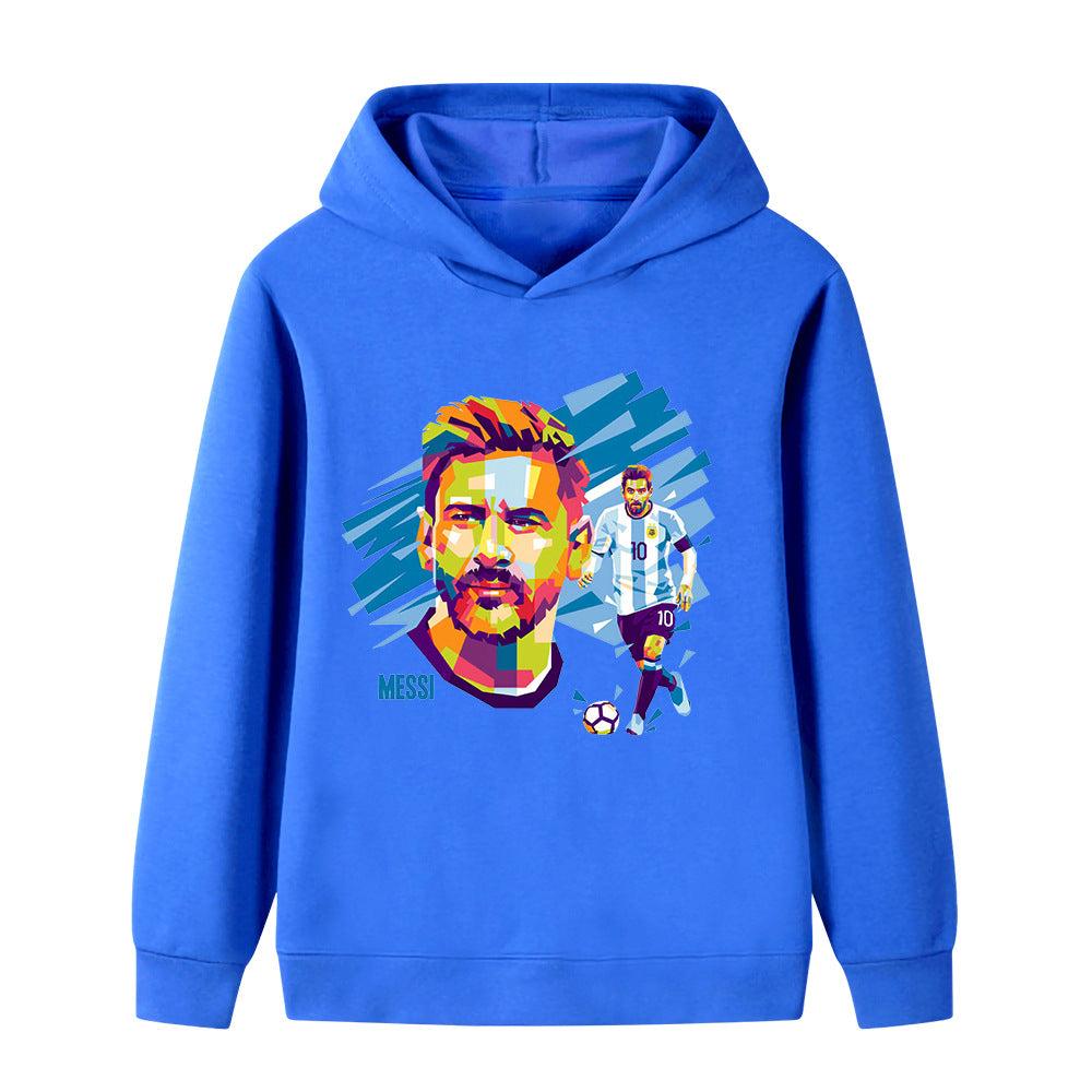 Lionel Messi Sweat à Capuche Foot Enfant - Sportif