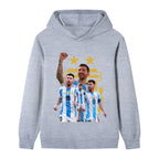 Messi Sweat à Capuche Foot Enfant - Design