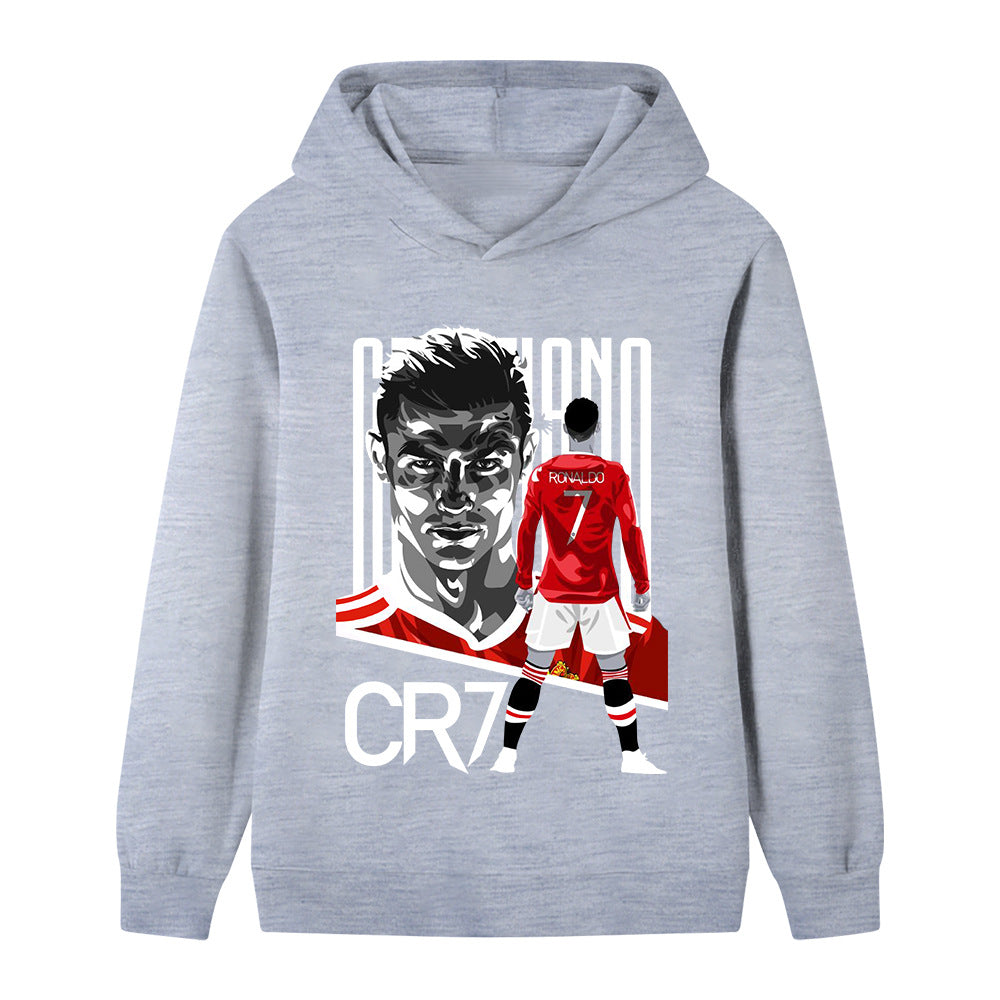 Cristiano Ronaldo Sweat à Capuche Foot Enfant - Manchester United - Doux