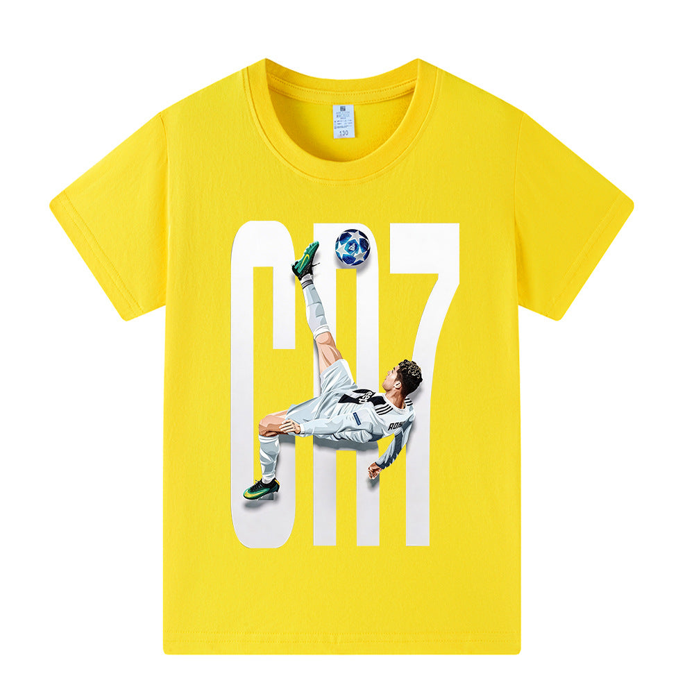 Ronaldo T-shirt de Foot Enfant - Léger