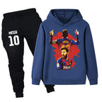 Lionel Messi Survêtement de Foot Enfant - Barcelone