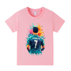 Ronaldo T-shirt de Foot Enfant - Design