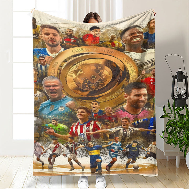 Plaid de Foot - pour Fans de Foot