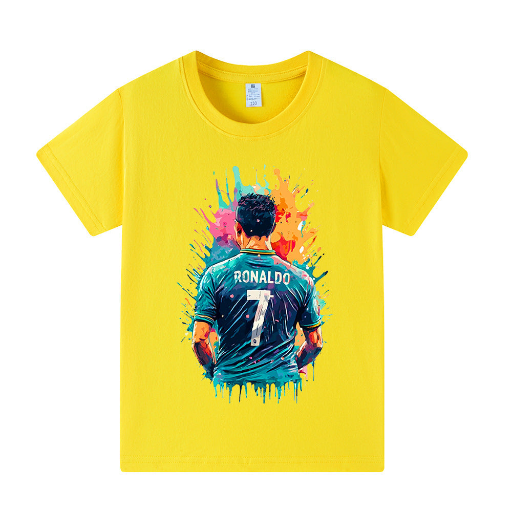 Ronaldo T-shirt de Foot Enfant - Design