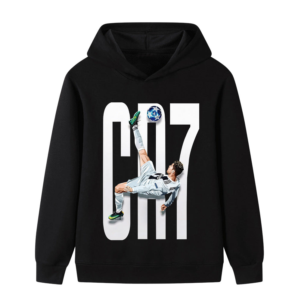 Ronaldo Sweat à Capuche Foot Enfant - Tendance