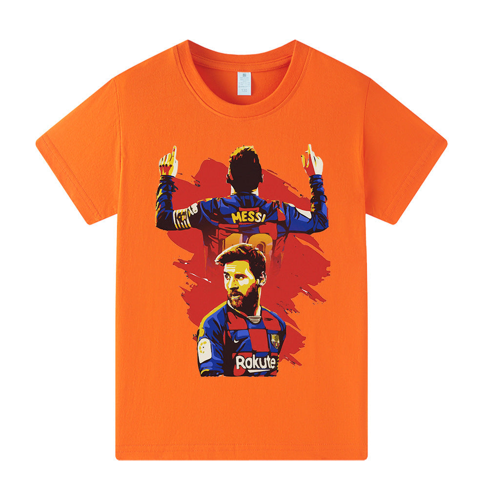Lionel Messi T-shirt de Foot Enfant - Barcelone