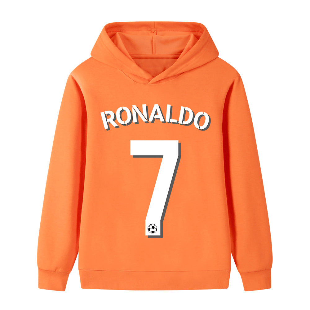 Ronaldo Sweat à Capuche Foot Enfant - Design