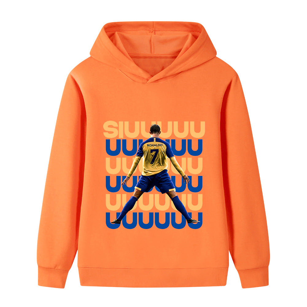 Ronaldo Sweat à Capuche Foot Enfant - Doux