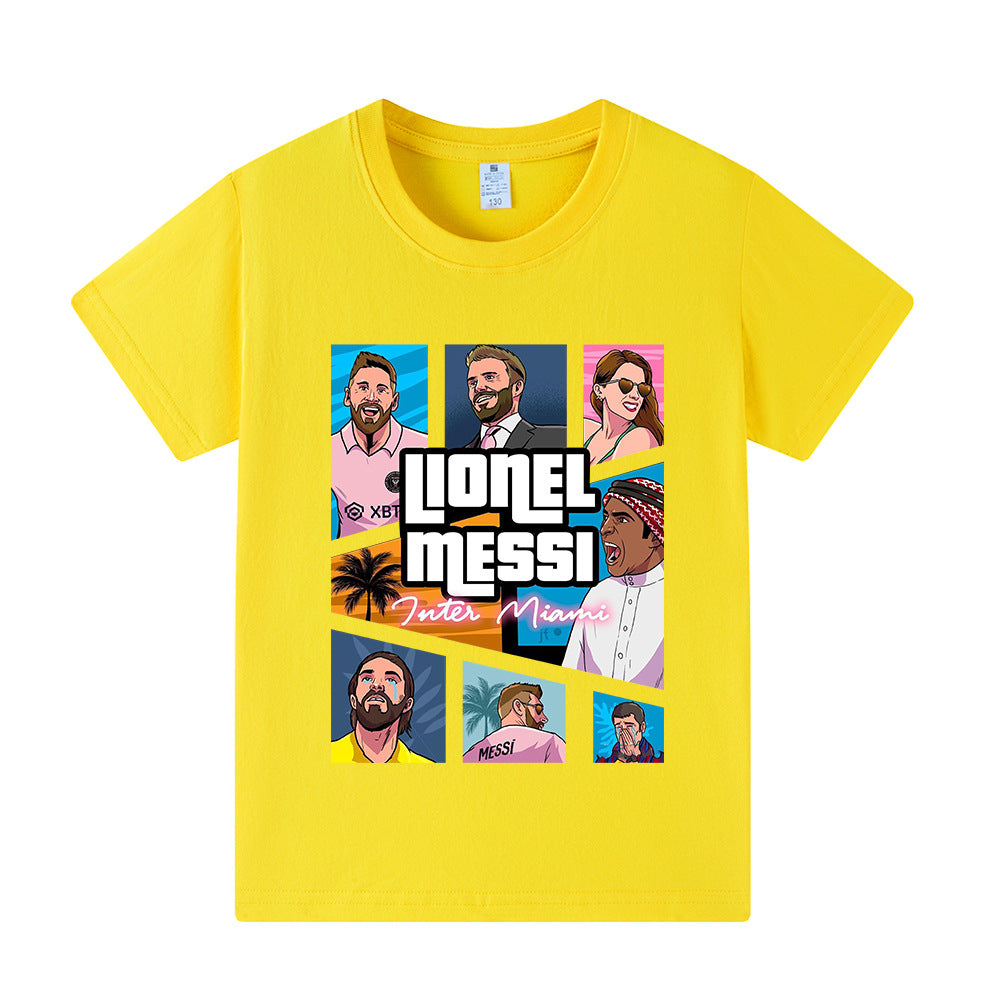Messi T-shirt de Foot Enfant - Confortable