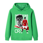 Cristiano Ronaldo Sweat à Capuche Foot Enfant - Manchester United - Doux