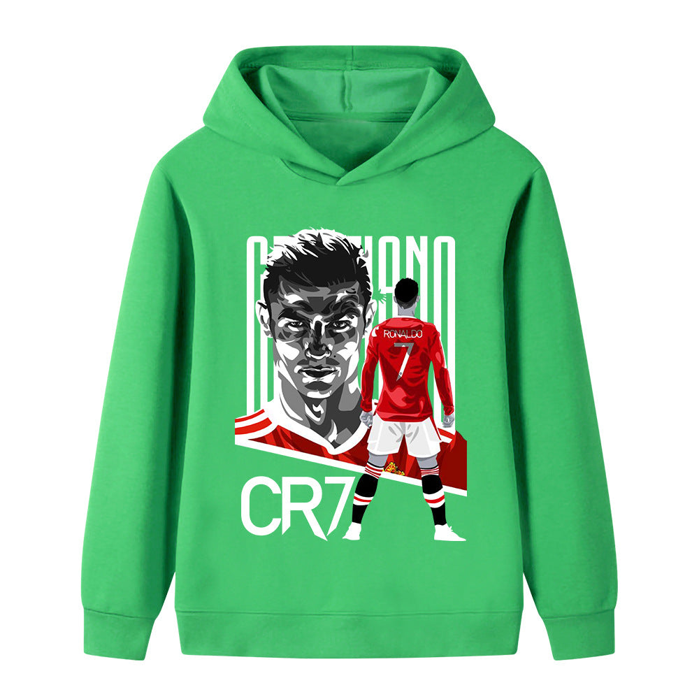 Cristiano Ronaldo Sweat à Capuche Foot Enfant - Manchester United - Doux