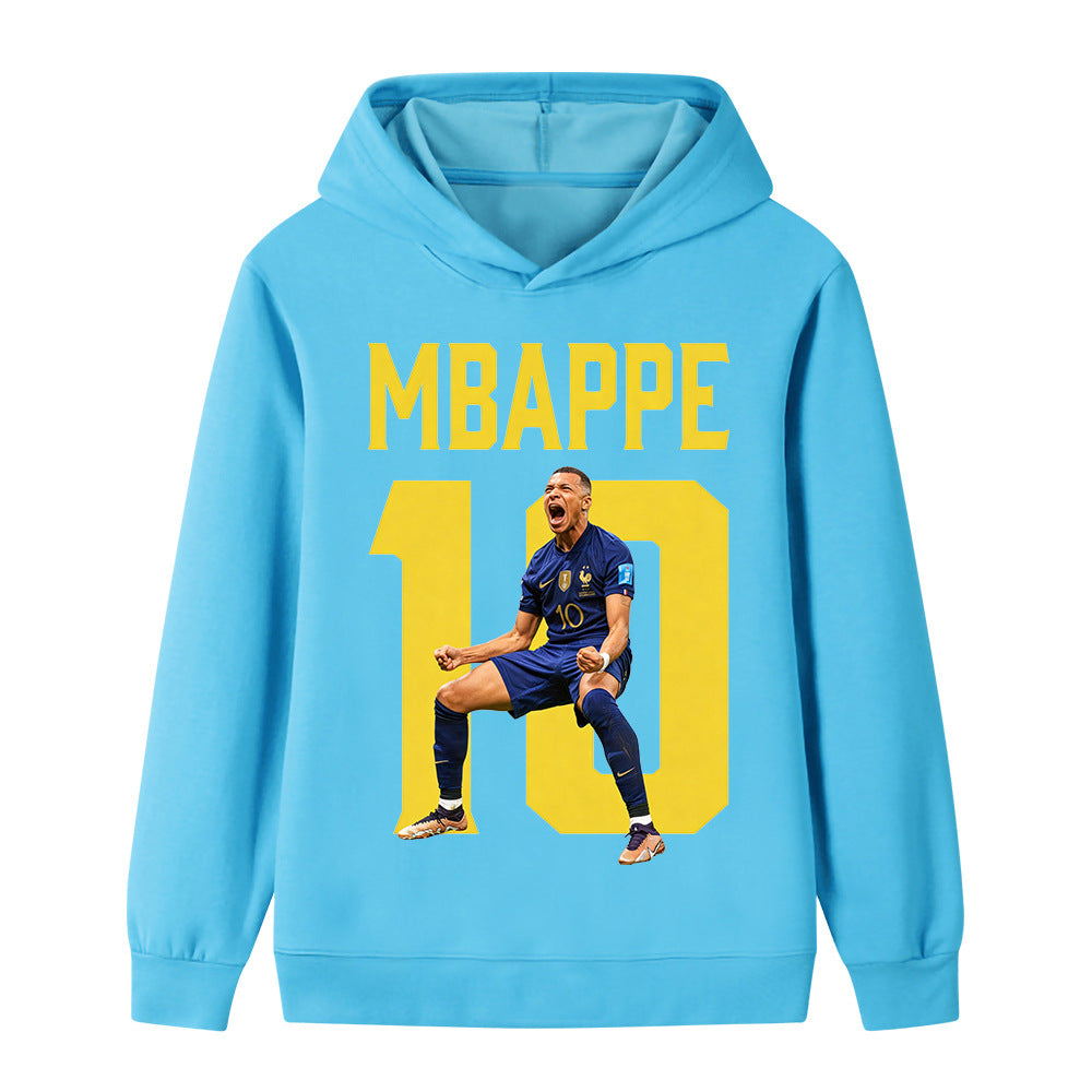 Mbappé Sweat à Capuche Foot Enfant - Doux
