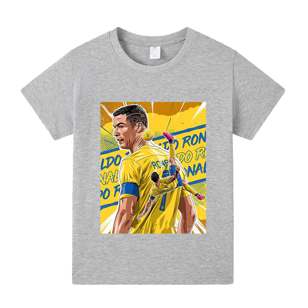 Cristiano Ronaldo T-shirt de Foot Enfant - Al Nassr