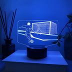 Foot Lampe LED 3D Illusion - Veilleuse - USB