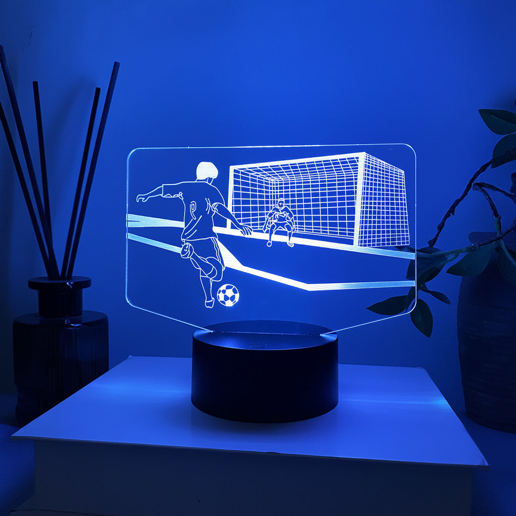 Foot Lampe LED 3D Illusion - Veilleuse - USB