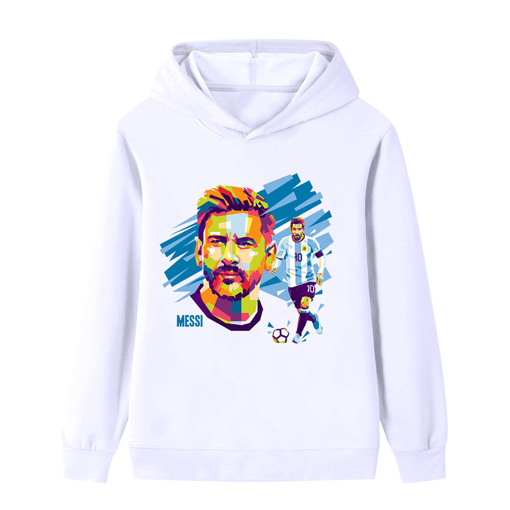 Lionel Messi Sweat à Capuche Foot Enfant - Sportif