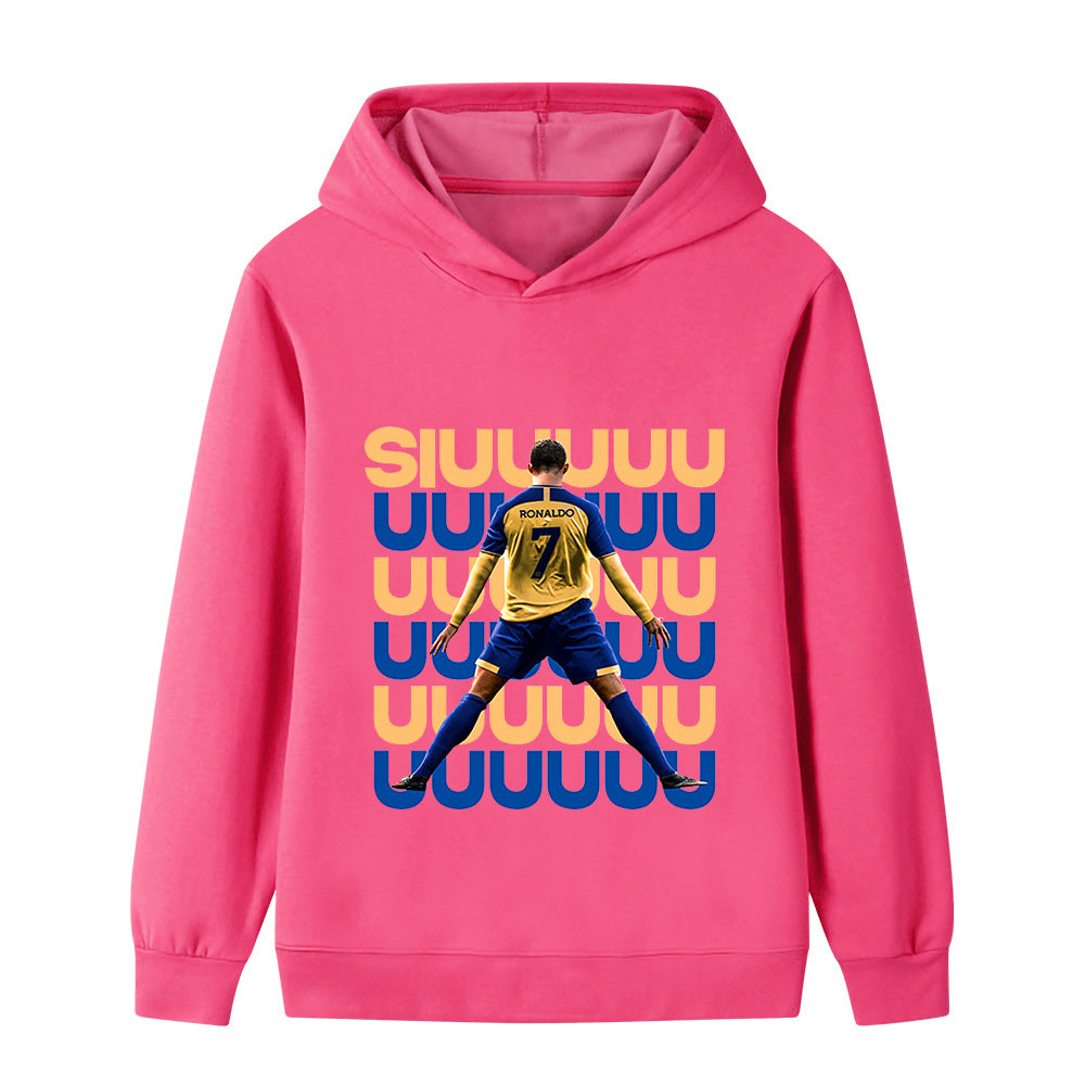 Ronaldo Sweat à Capuche Foot Enfant - Doux