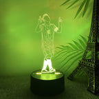 Messi Lampe LED 3D Illusion - Veilleuse