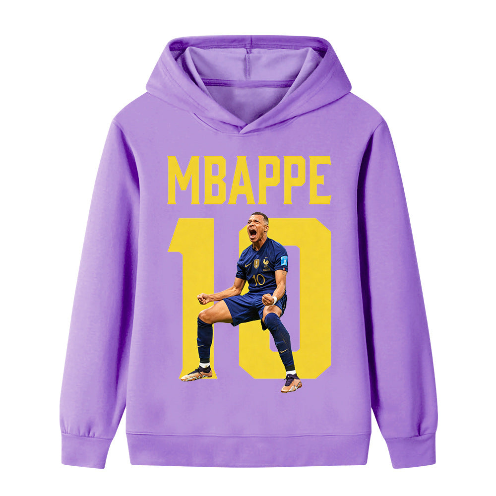 Mbappé Sweat à Capuche Foot Enfant - Doux