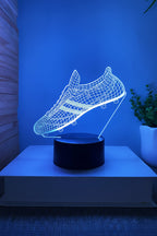 Foot Lampe LED 3D Illusion - Veilleuse - Veilleuse