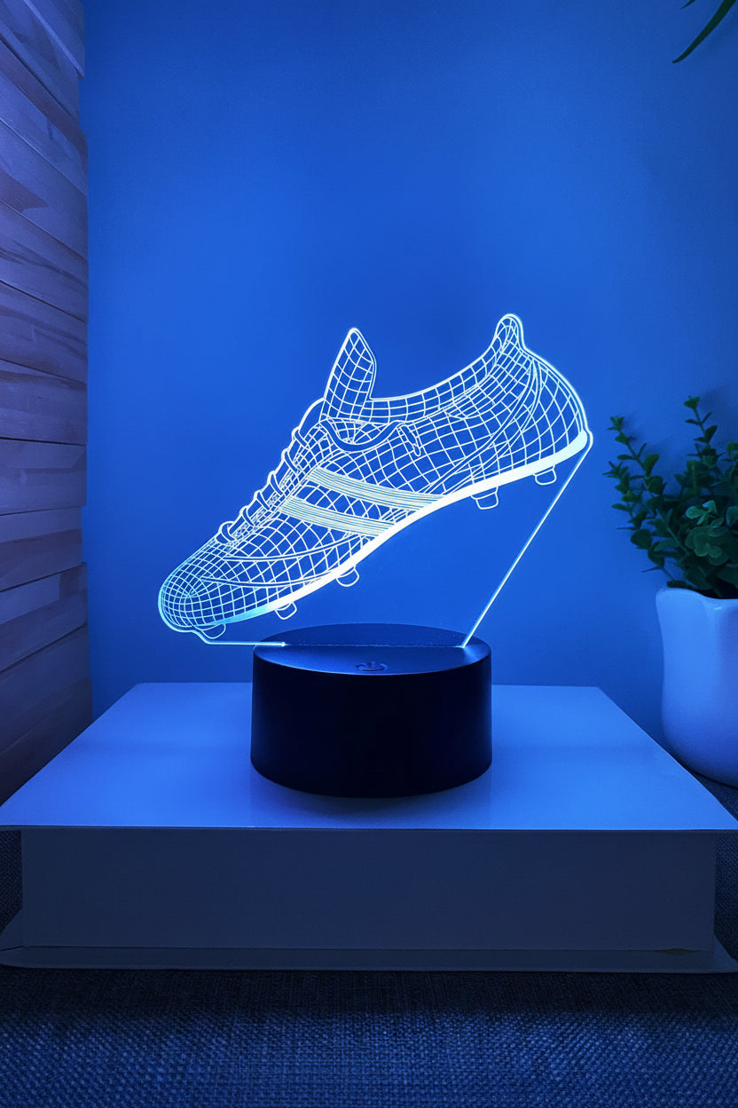 Foot Lampe LED 3D Illusion - Veilleuse - Veilleuse