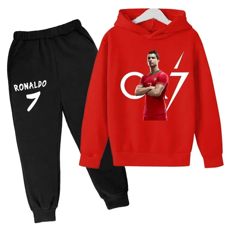 Cristiano Ronaldo Survêtement de Foot Enfant - Tendance