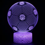 Foot Lampe LED 3D Illusion - Veilleuse - Cadeau