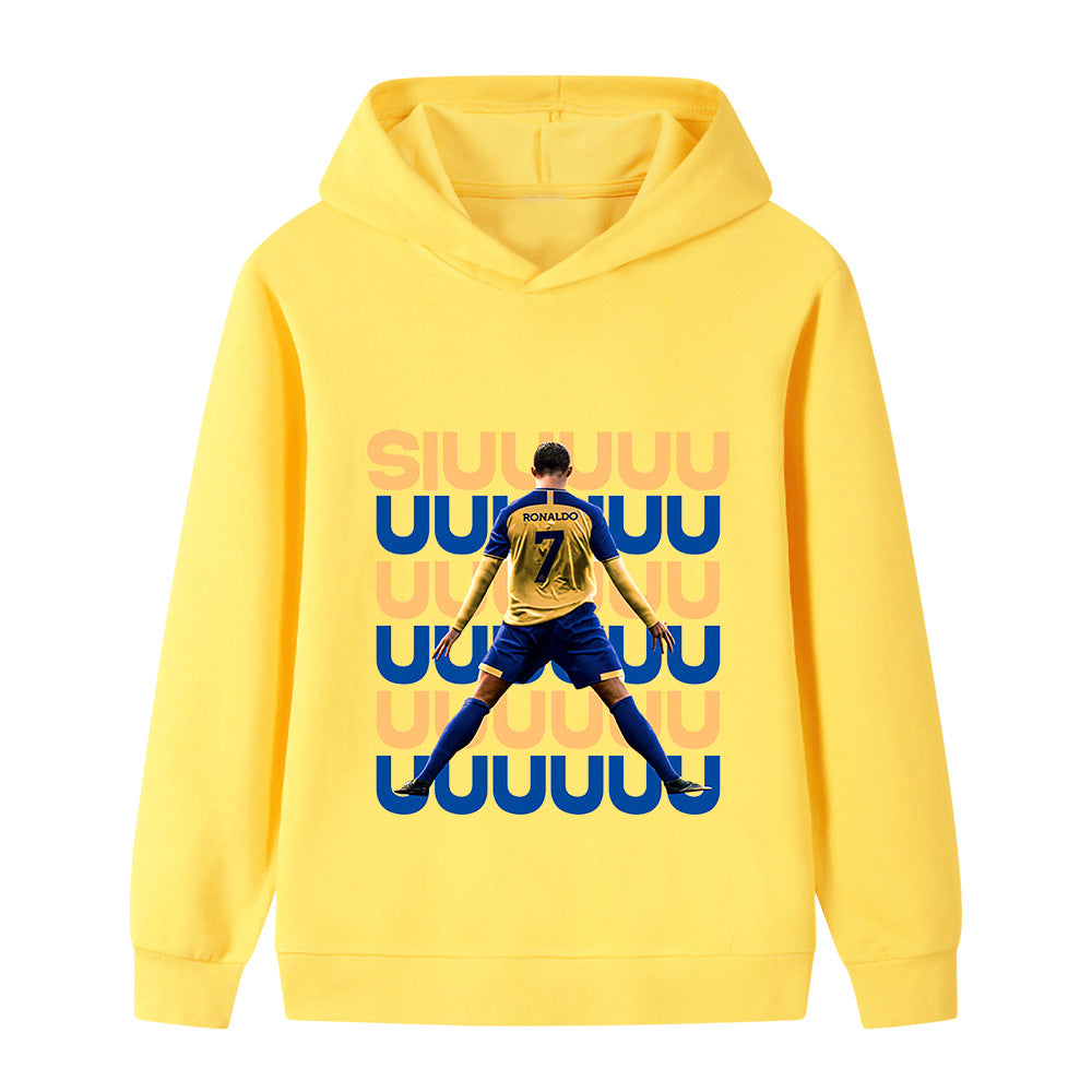 Ronaldo Sweat à Capuche Foot Enfant - Doux