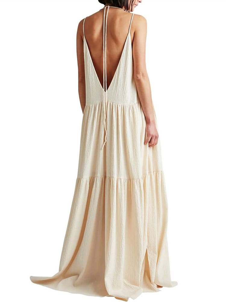 Emma | Robe Maxi d'Été Tendance Fluide Élégant