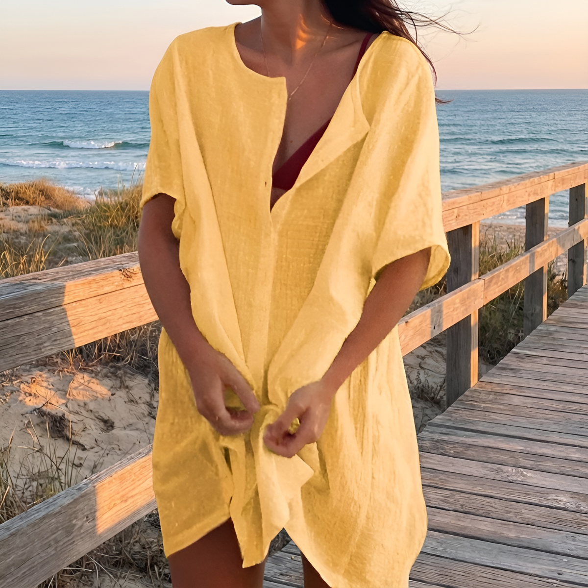 LUCIE | Blouse Légère de Printemps – Élégante & Confortable