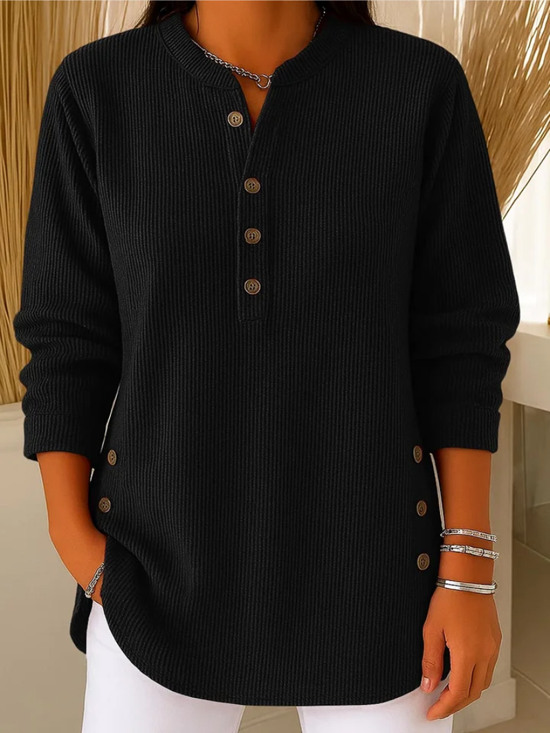 Aurélie | Pull avec détails de boutons subtils