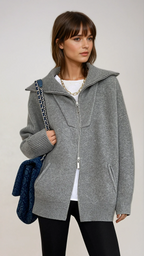 Camille | Cardigan Ouvert Oversize Décontracté Printanier