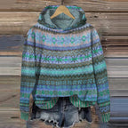 Elina - Pull automne chaud vintage femme
