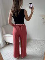 Pantalon terracotta - Dita