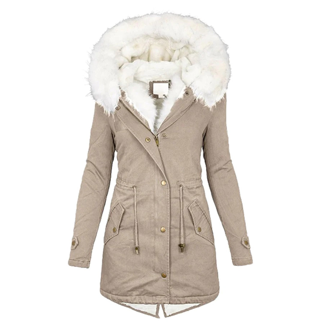 Camille - Manteau hiver Femme – Kaki
