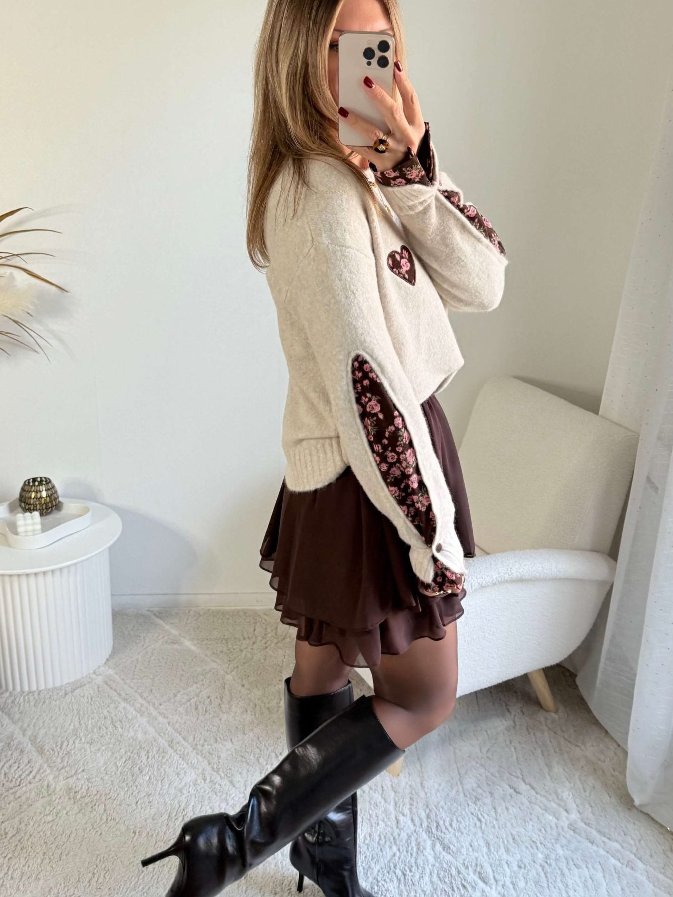 Pull beige - Floris