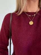 Pull fin bordeaux- Edme